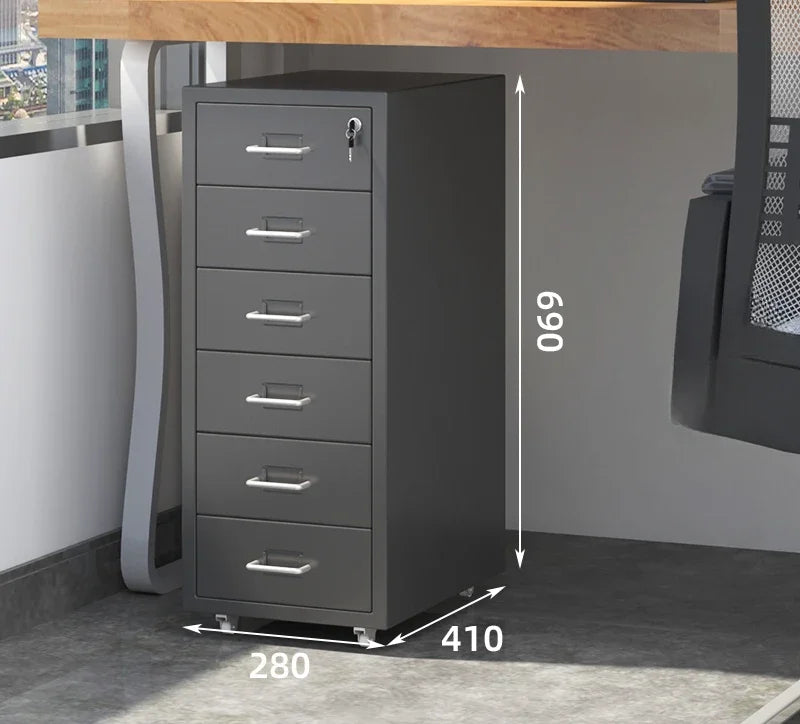 File Cabinets Modern simplicity Filing Organization Storage Cabinets with Wheels Multi-layer Mobile File Cabinet for Home Office