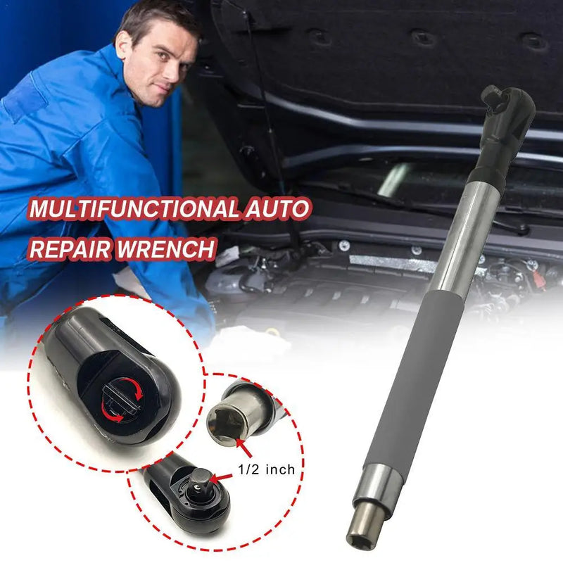 2 IN 1 Ratchet Wrench Automatic Extension Wrench, Multi-function Wrench, Electric Extension Wrench Hand Tools