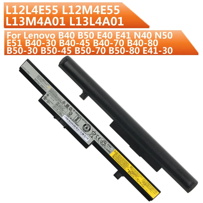 L12L4E55 L12M4E55 L13M4A01 Replacement Battery For Lenovo 40 B50 E40 E41 N40 N50 E51 B40-45 B40-70 B40-80 B50-30 B50-70 B50-80