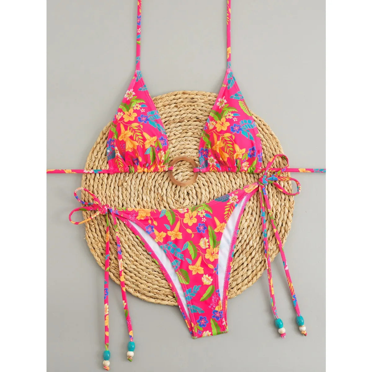 2025 Polka Dot Bikini Set Women Two Piece Swimwear - Flirty Sexy Instagram Beach Vacation Push Up Swimsuit