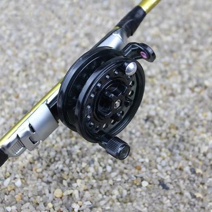 Mini Winter Ice Fishing Reel Ultralight 50mm 55mm 60mm Hand Reel Fly Fishing Line Wheel Carp Spool Pesca  Tackle