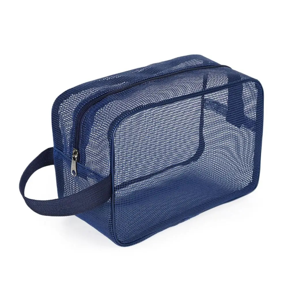 Big Pockets Tote Bag Easily Carry Beach Mesh Shower Mesh Shower Bag Quick Dry Shower Storage Bag Beach