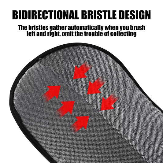 Pet Hair Removal Tool Reusable Static Removal Gloves, Double-Sided Grooming Gloves for Pets, Removes Pet Fur Hair for Carpets