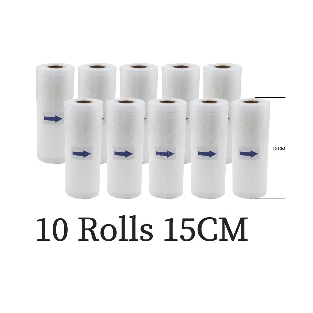 Kitchen Food Storage Vacuum Bags Thicker BPA-Free For Vacuum Sealer Packaging Food Vacuum Storage Bags 12+15+20+25+28cm*500cm
