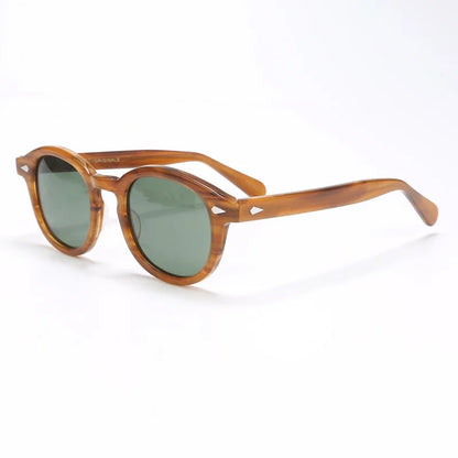 Lemtosh Sunglasses Man Johnny Depp Polarized Sun Glasses Woman Luxury Brand Vintage Acetate Frame Driver's Shade