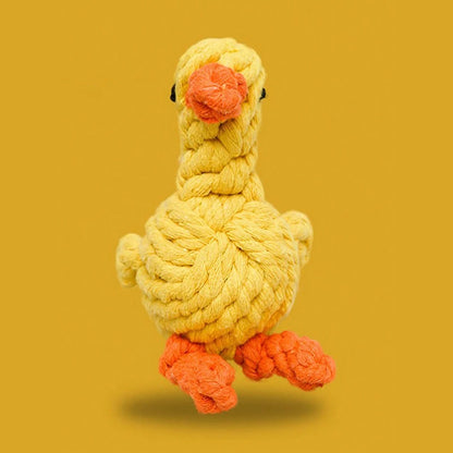 Pet Chew-Resistant Knot Ball, Dog Boredom-Relief Rope Toy, Suitable for Small to Medium-Sized Dogs, Knot-Designed