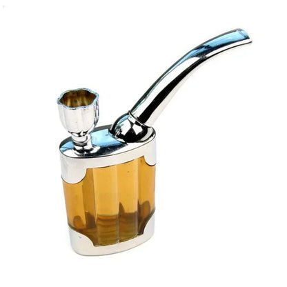 Complete set Cleanable Acrylic Smoking Pipe Fashion Microfilter Tobacco Pipe Circulation Reduce Tar Smoke filter Cigarette Tool