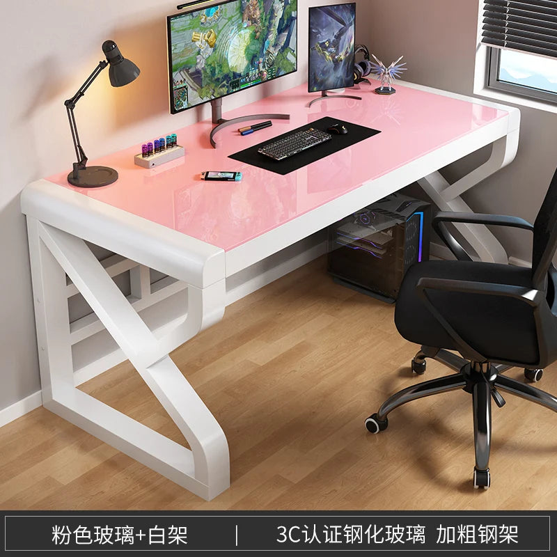Shelves Modern Office Desk Storage Aesthetic Writing Standing Office Desk Gaming Bedroom Bureaux De Chambre Home Furniture