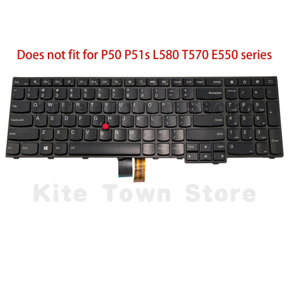 New US Laptop Keyboard Backlit for Lenovo Thinkpad E531 E540 L540 L550 L560 L570 T540 T540p T550 T560 W540 W541 W550 W550s P50s