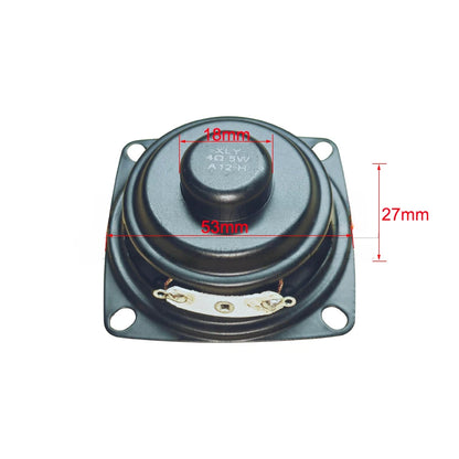 SOTAMIA 2Pcs Mini Audio Sound Speakers Driver 4 Ohm 5W 52MM Loudspeaker DIY Music Portable Bluetooth Speaker For Home Theater