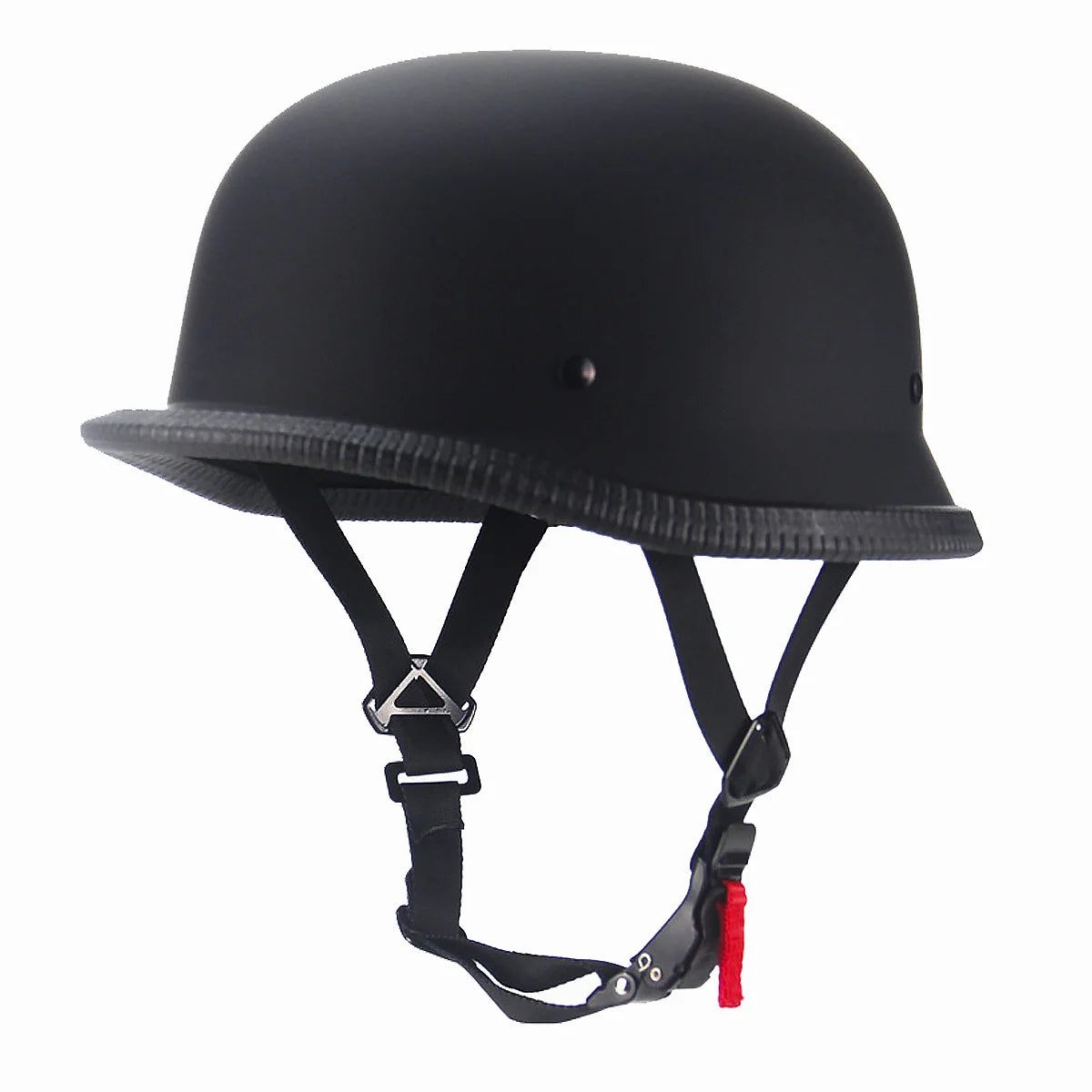 Motorcycle Bicycle Open Riding Retro Helmet, Casco Half Helmet, Cool Matching Glasses Universal Adjustable DOT Certification