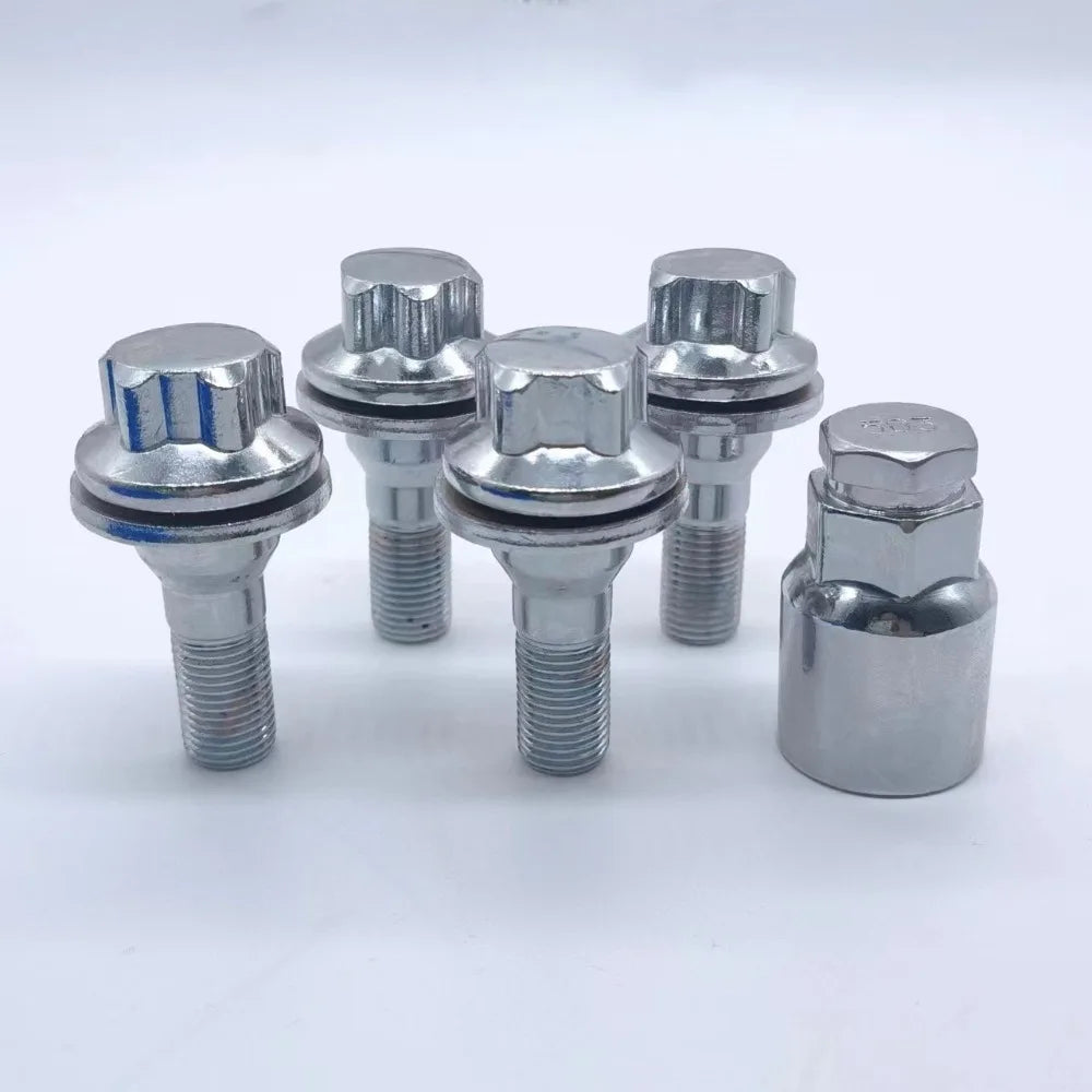 4+1 M12x1.25 for Peugeot Wheel Anti-Removal Bolts Screws