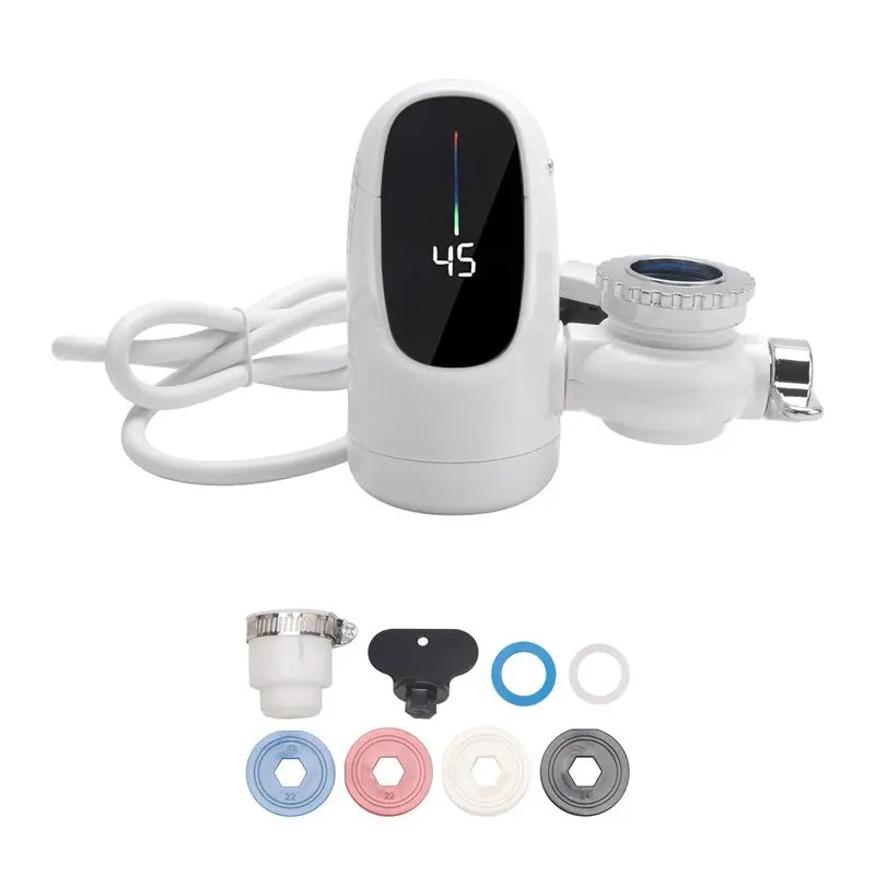 BBNV-Electric 3000W Instant Hot Water Heater Faucet Digital Display Heating Tap For Kitchen Or Bathroom UK Plug