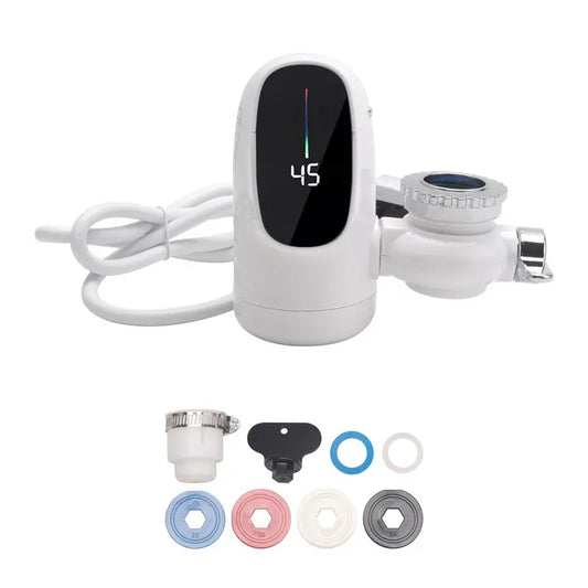 BBNV-Electric 3000W Instant Hot Water Heater Faucet Digital Display Heating Tap For Kitchen Or Bathroom UK Plug