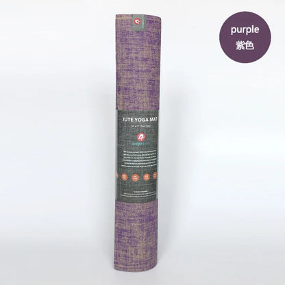 Natural jute yoga mat Eco-friendly natural jute yoga mat