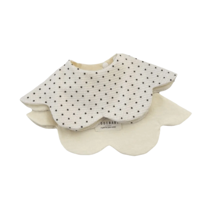 Comfortable Cartoon Baby Feeding Bib Cotton Two-sided Usable Cute Saliva Towel Washable Skin-friendly Teething Bib Newborn Care