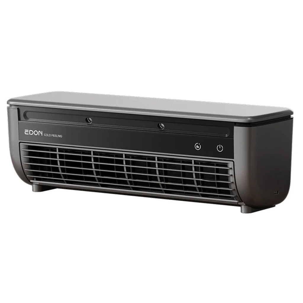 EDON E868 Wall-Mounted Air Cooling Fan 20W Power Quick Cooling Easy To Install Leafless Home Kitchen Air Conditioning Fan