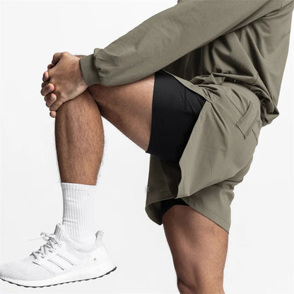 Summer Man Fitness sports Shorts Men's Jogging Gym Bodybuilding short pants Breathable training sportswear Shorts for men