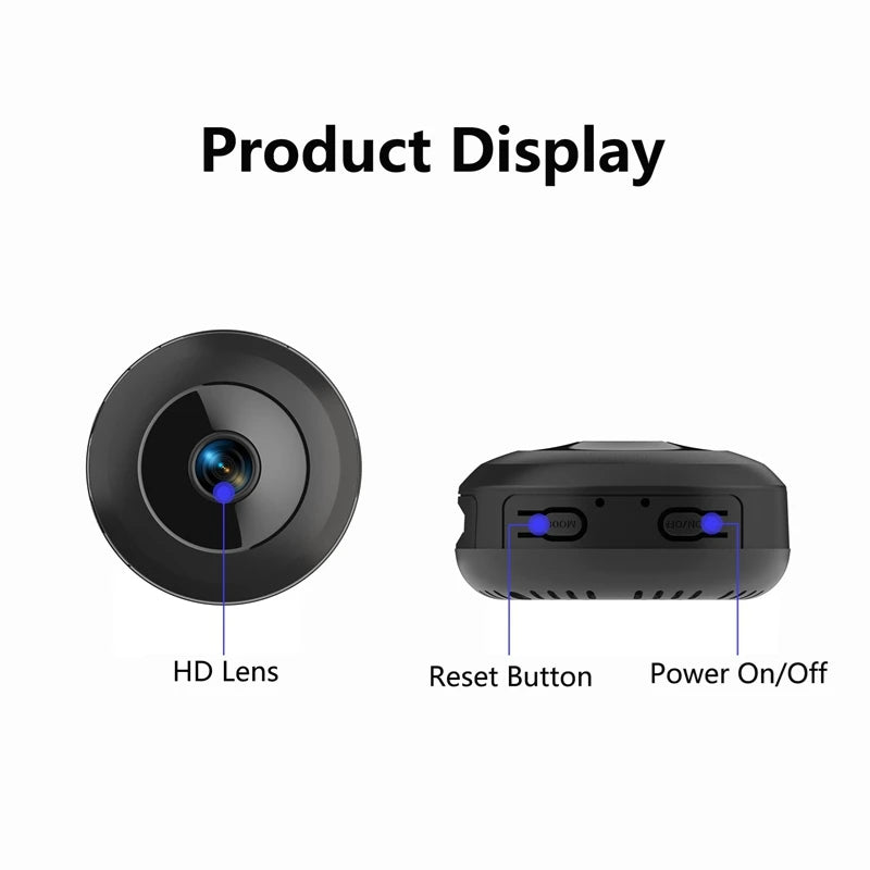 A9S Mini WiFi Action Camera 4K 30MP Ultra Clear Night Vision 120M Waterproof 90Min Long Battery Life Outdoor Sports Cam 2025