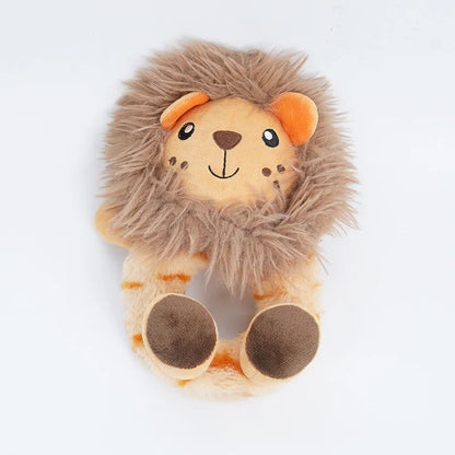 Squeaky Dog Toy for Small Medium Dogs, Self-Entertainment Chew Plush Toy, Boredom Relief Teeth Cleaning Pet Supplies