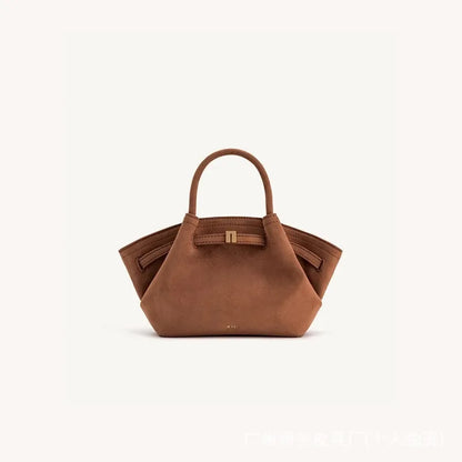 JW PEI HANA Tote Bag Dumpling Bun Small Women's Shoulder Crossbody Bag High Quality Handheld Small Bag Women'sMedium Faux Suede