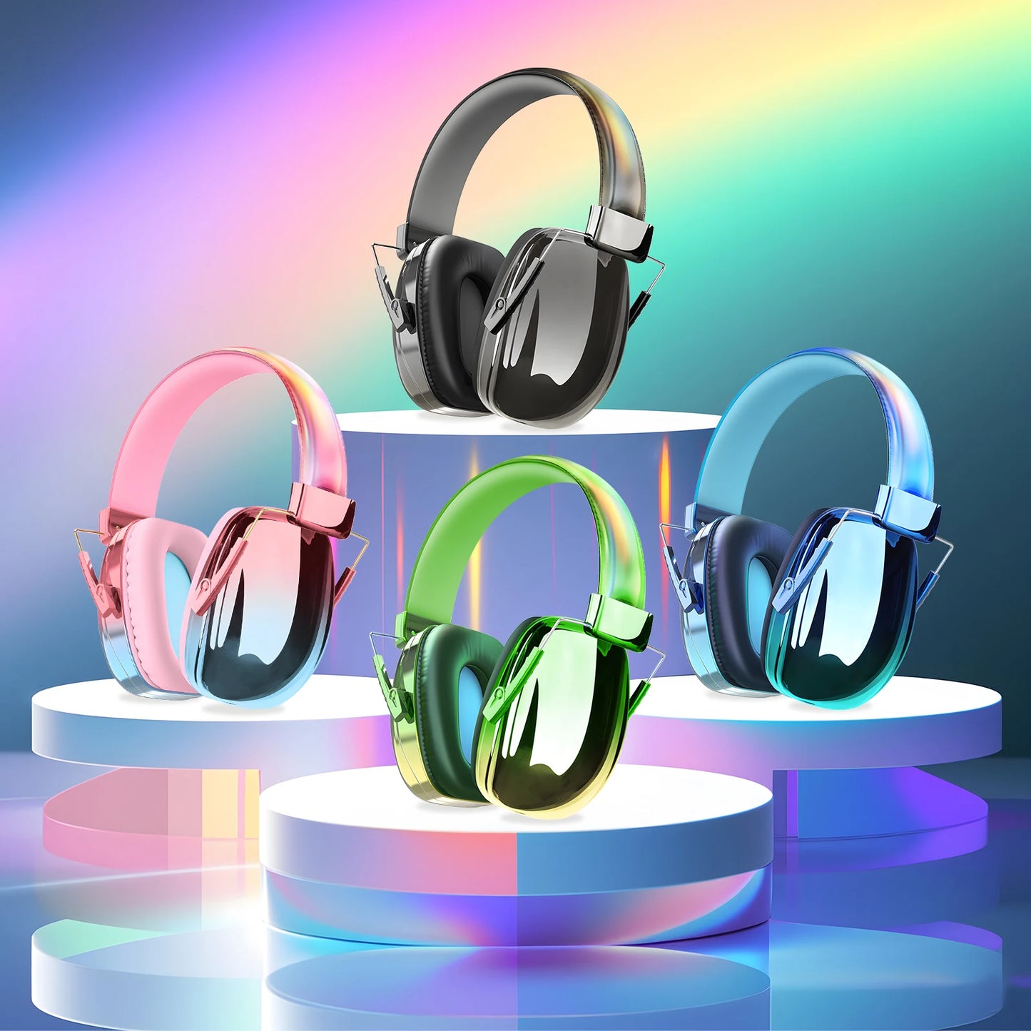 EarMuffs Active Headphones for Electronic Shooting Hearing Protection Ear Protect Noise Reduction Active Hunting Headphone
