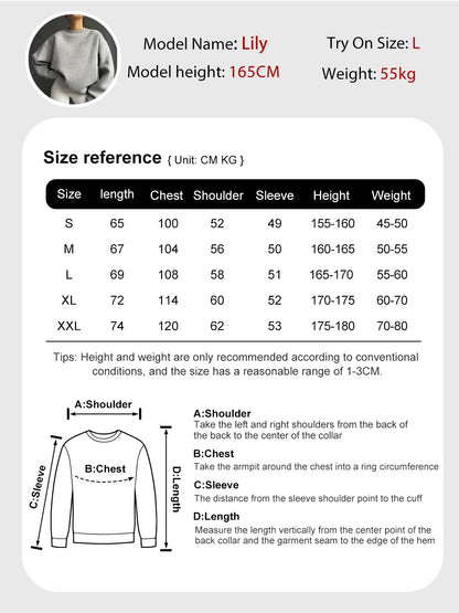 Merry Christmas Colorful Letter Prints Sweatshirts Womens Loose Casual Hoodies Fleece Warm Crewneck Pullover Winter Soft Clothes