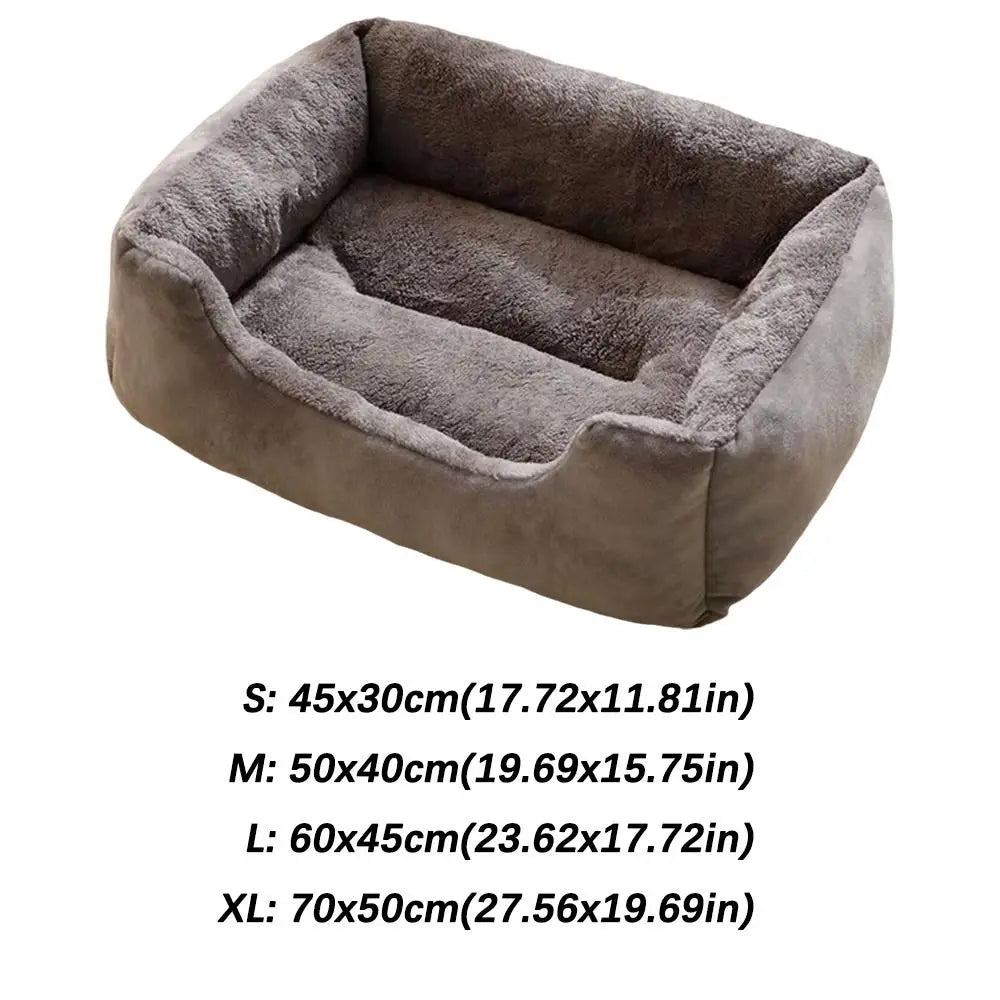 Comfortable Short Cat Bed Warm Comfort Cozy Sleeping Surface Pet Cushion Bed Soft Texture Pet Sleeping Mat Cats Kittens