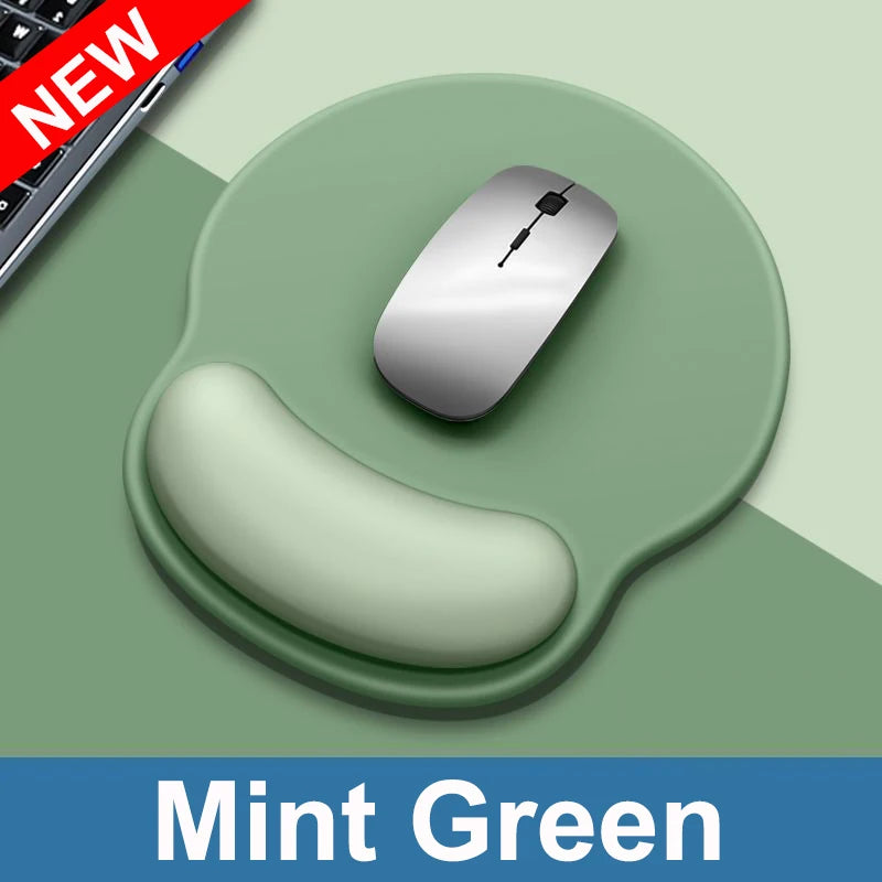 Gradient color mouse pad, comfortable wrist rest, non-slip mouse pad, soft mouse pad and wrist rest, computer desktop mouse pad