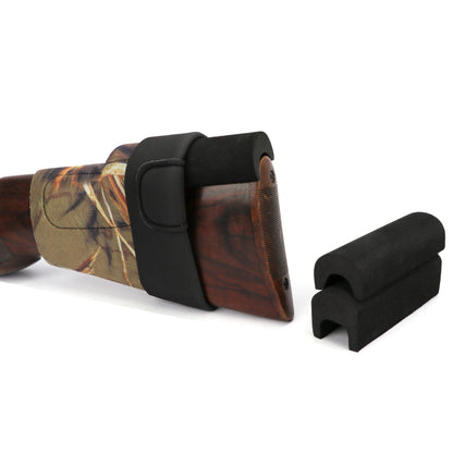 Tourbon Camo Cheek Rest Raiser Neoprene Buttstock Sleeve Non-slip Cover Slip On with 3 Pads Hunting Accessories