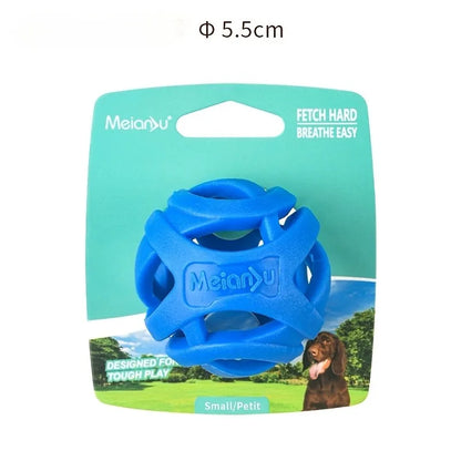Pet Toys - Bite-resistant Chewing Balls - Hollow Elastic Balls - Training Balls -Entertainment and Relaxation Toys -Pet Supplies