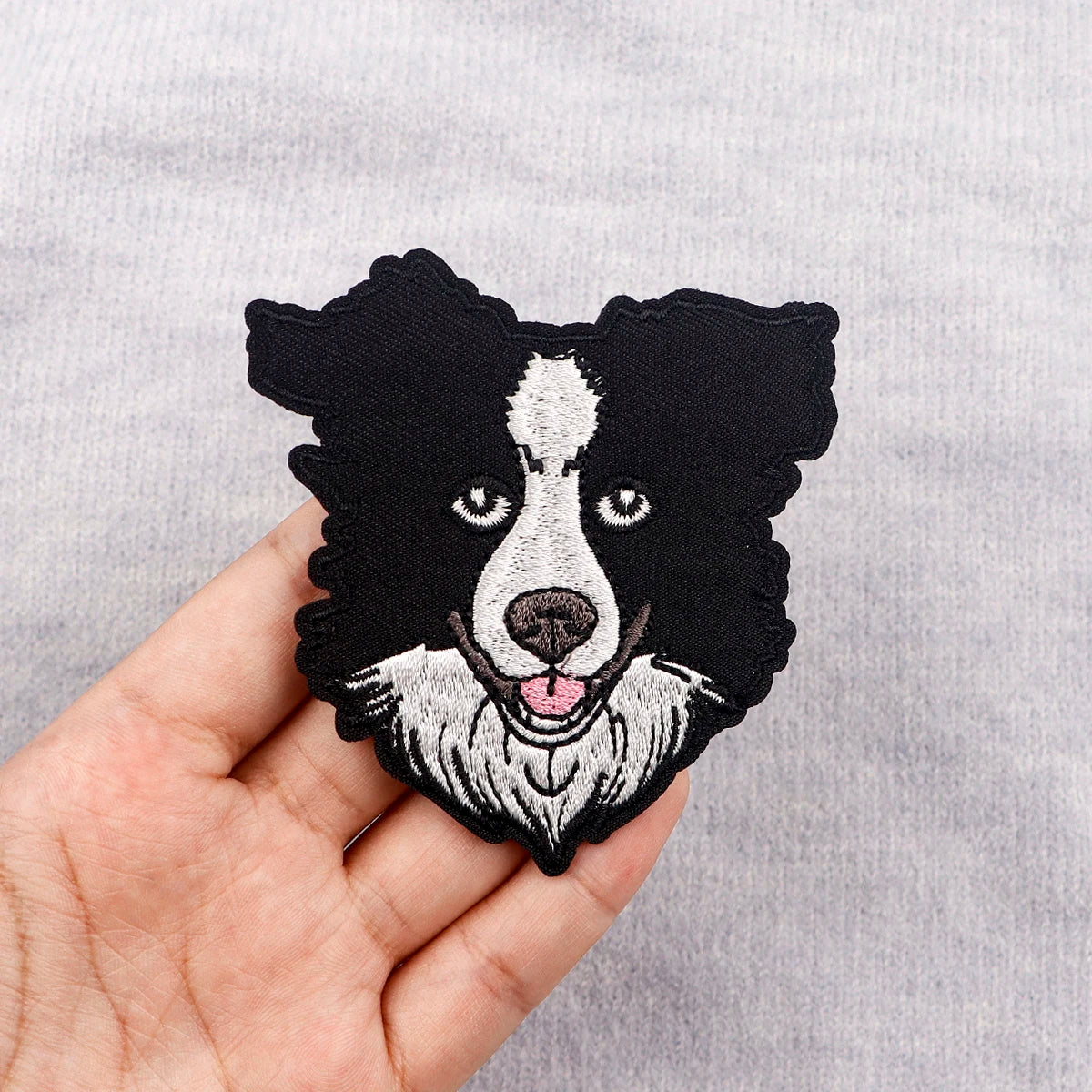 Cute Pet Dogs Patches On Clothes Animals Embroidered Patches Cartoon Cat Badges Iron On Patch DIY Clothing Accessories