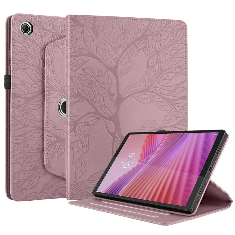 For Lenovo Tab One 8.7 Case tb305fu tb305xu 360 Rotating Flip Stand Tablet Funda For Lenovo Tab One / Lenovo Tab K9 Case 8.7"