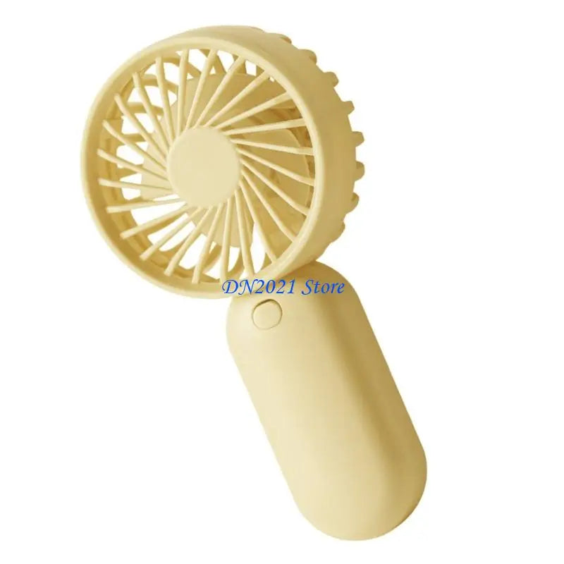 F3KE Portable Mini Fan Handheld Small Handheld Fan Travel AM4 Battery Operated