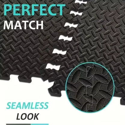30x30cm 16 Pcs Interlocking Yoga Mat Home Gym and Yoga Equipment Protective Mat EVA Foam Non Slip Flooring Indoor Fitness