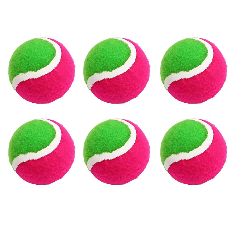 3-12PCS/Set Soft Hard Sticky Ball Balance Balls Mix Colors Lightweight Catch Chasing Games Home Park Playground Pet Supplies ZYF