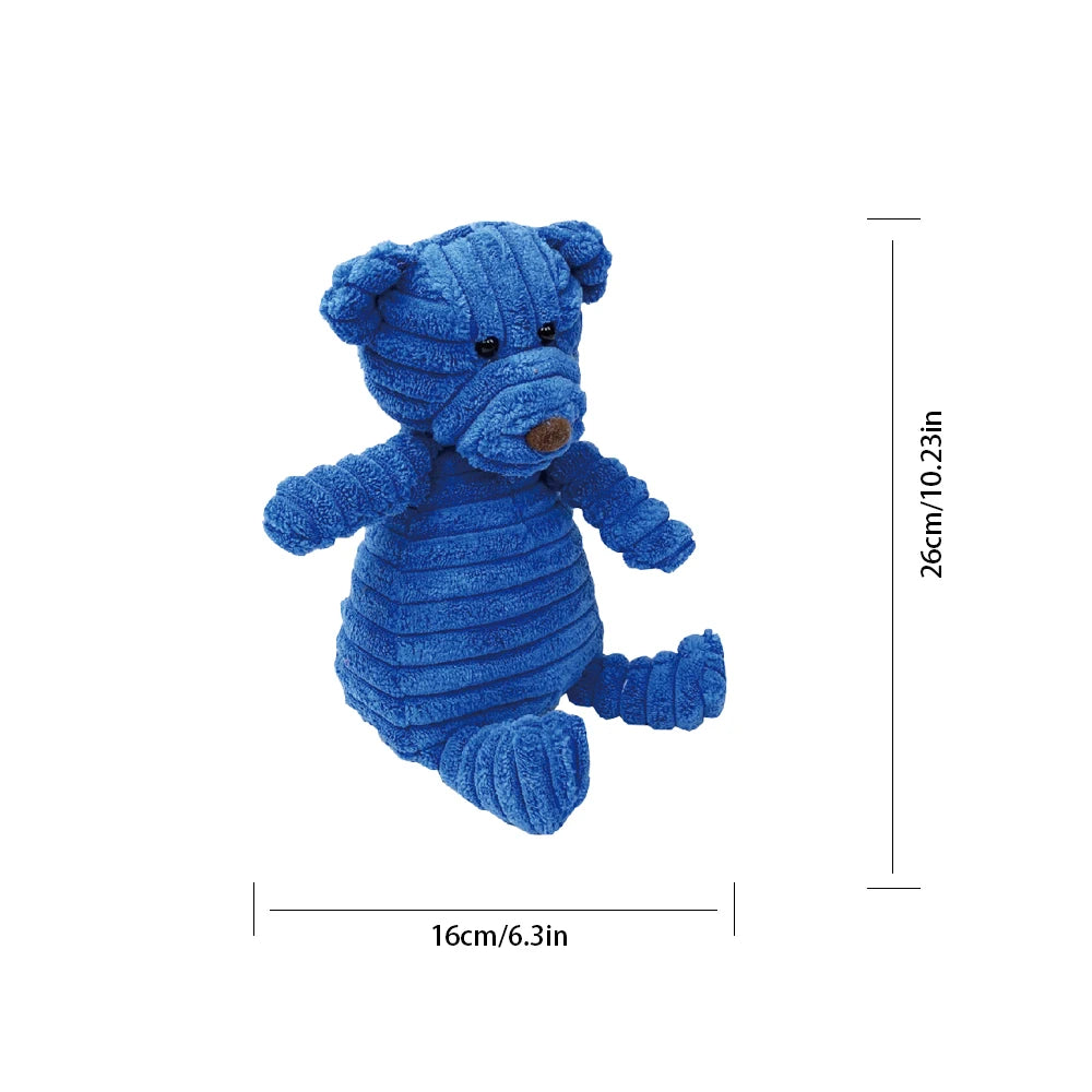 Dog Cat Companion Toys Durable Plush Speak Out Relieve Boredom Doll Fox Doll Comfort Companionship Cat Pet Supplies
