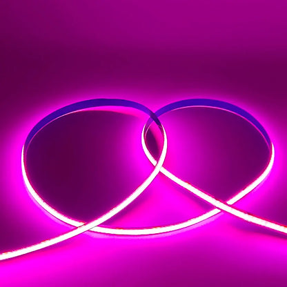 COB Led Strip Lights 12V 24V 320LEDs/m Flexible FOB LED Tape Warm Natural White Red Blue Green Yellow Pink Purple Lighting Decor