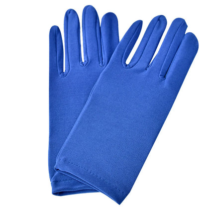 Woman Gloves Work Gloves Milk Silk Gloves Solid Color Non-Slip Household Gloves Breathable Serving Waiters Mittens
