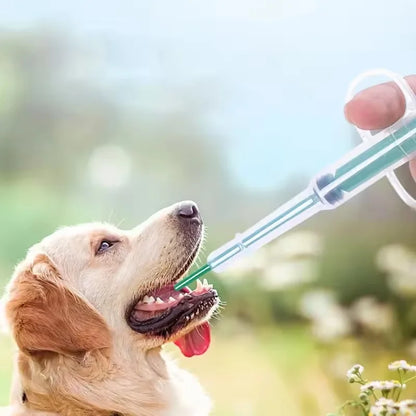Pet Medicine Dispenser Cat Tablet Syringe Feeder Soft Tip Multi-Purpose Feeder Cat Pill Shooter Pet Pill Applicator Pet Supplies