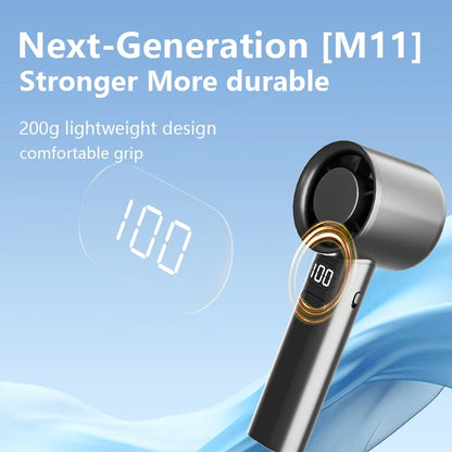 Portable Handheld Fan, Strong Wind,Speed(1-120) Adjustable  USB Personal Fan for Travel Outdoor Camping Beach Makeup