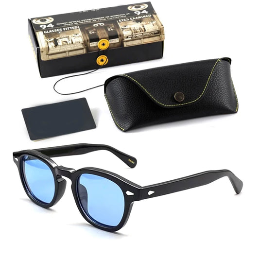 Johnny Depp Sunglasses Men Women Polarized Lemtosh Style Sun Glasses Brand Vintage Acetate Frame For Male Eyeglasses Eyewear