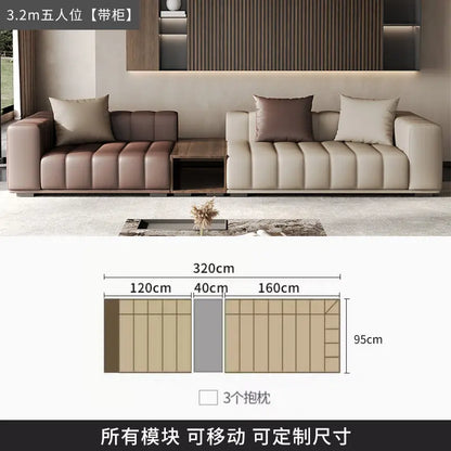 Modern Boneless Living Room Sofas Corner Curved Woonkamerbanken Furniture Home European Designer Living Room Sofas Narrow Dark