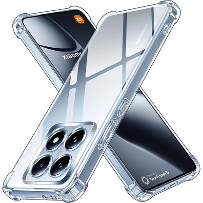 Silicone Soft Shockproof Case For Xiaomi Xiaomi Mi 15S 15 14 14T 13 13T 12 12X 12T 12S 11 11T Pro Lite 5G Ultra Thin Clear Cover