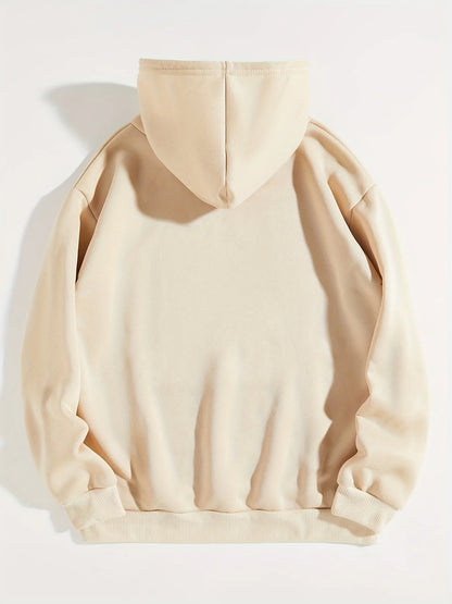 Women's casual fashion hoodie sweatshirt blessed letter print round neck long sleeved autumn and winter warm regular version
