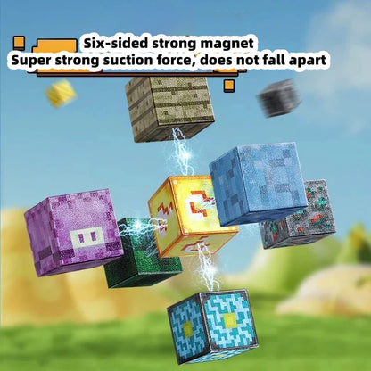 TNT Building Block Storage Box, Magnetic Building Blocks Toy, Building Block Set, Children's DIY Assembly Toy Building Blocks,
