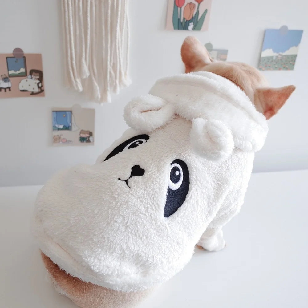 Winter Pet Dog Clothes Dogs Coat Jacket Cotton Ropa Perro French Bulldog Clothing Cute Dog Hoodie For Dogs Pets Clothing Pug