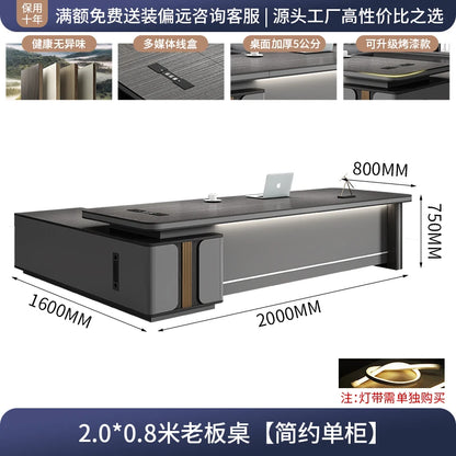 L Shape Storage Executive Desk Designer Computer Bureaux Table Computer Desks Workstation Modern Mesa Escriotorio Home Office