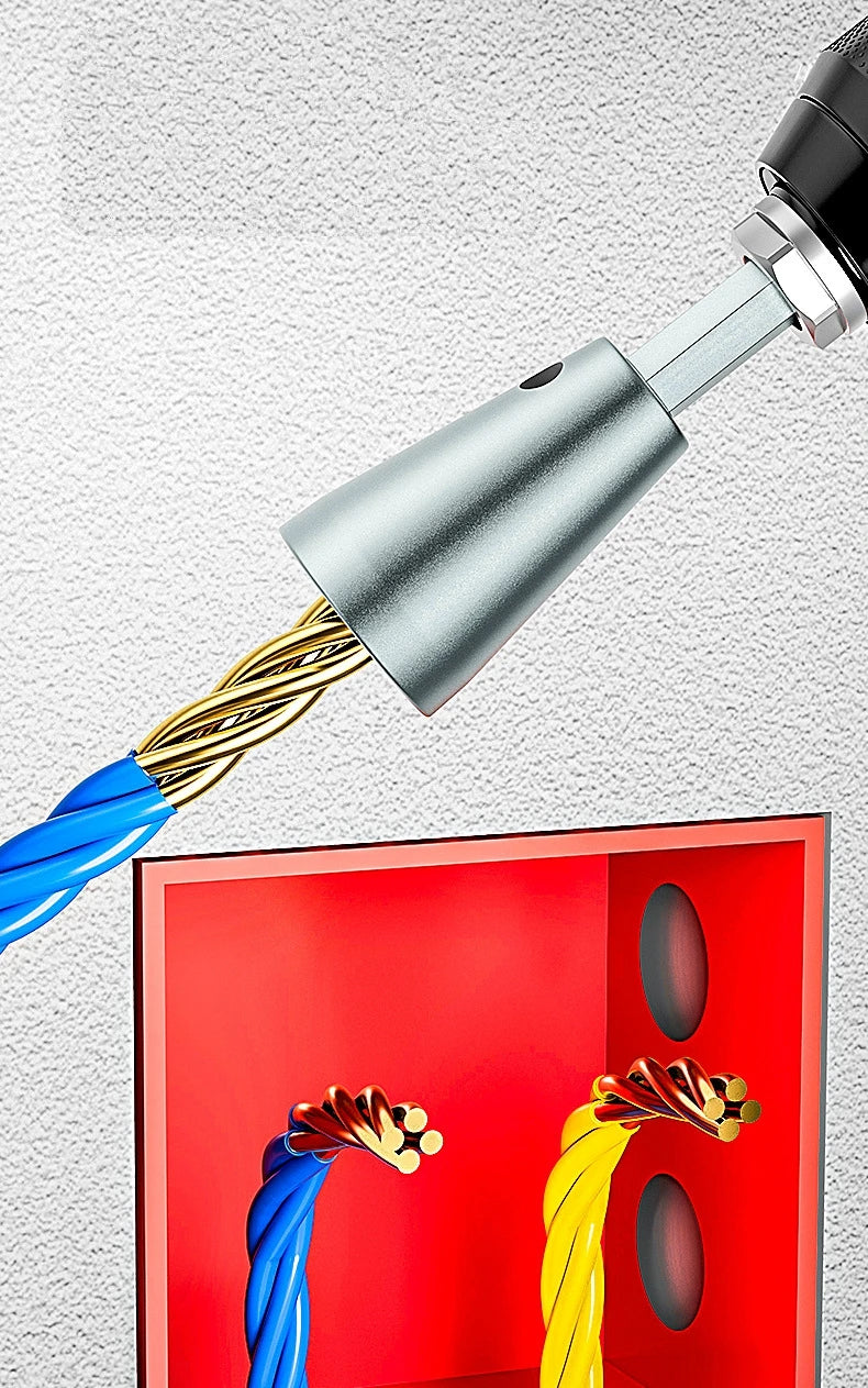 Wire Twisting Tools Handle Electrician Quickly Twister Twister Wire For Power Drill Drivers Twister Twisted Twist Cable Device