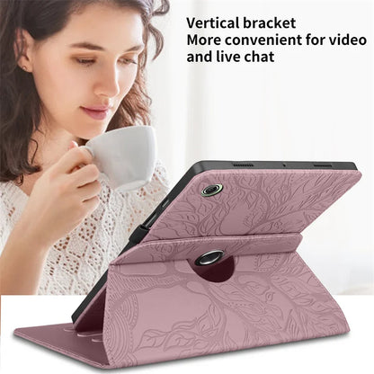 For Lenovo Tab One 8.7 Case tb305fu tb305xu 360 Rotating Flip Stand Tablet Funda For Lenovo Tab One / Lenovo Tab K9 Case 8.7"